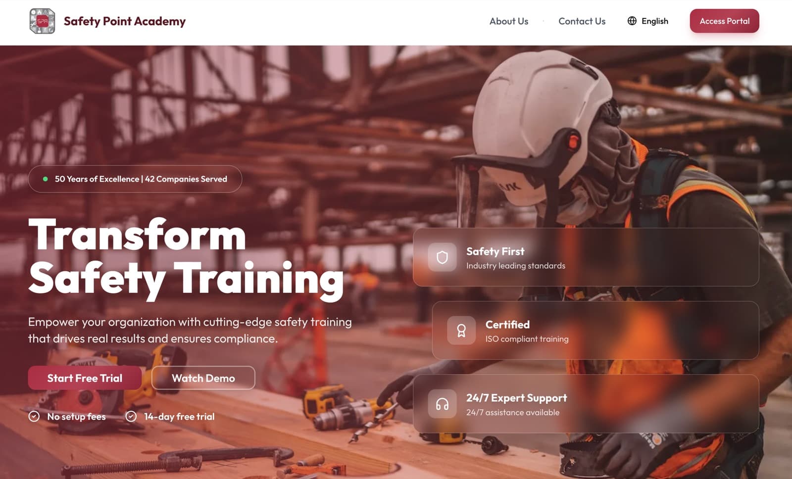 Safety Point Academy product screenshot